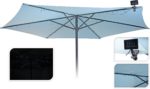 Maxxgarden solar parasol verlichting