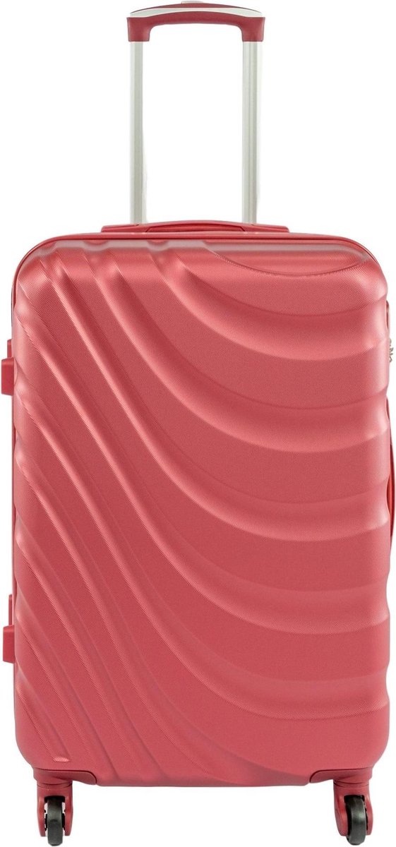 Bagage koffer 62cm 4 wielen Rood - maxxtools.be